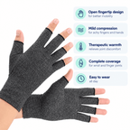 Healvia™ Fingerless Compression Gloves