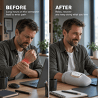 Healvia™ Hand Massager for Arthritis, Carpal Tunnel & Joint Pain