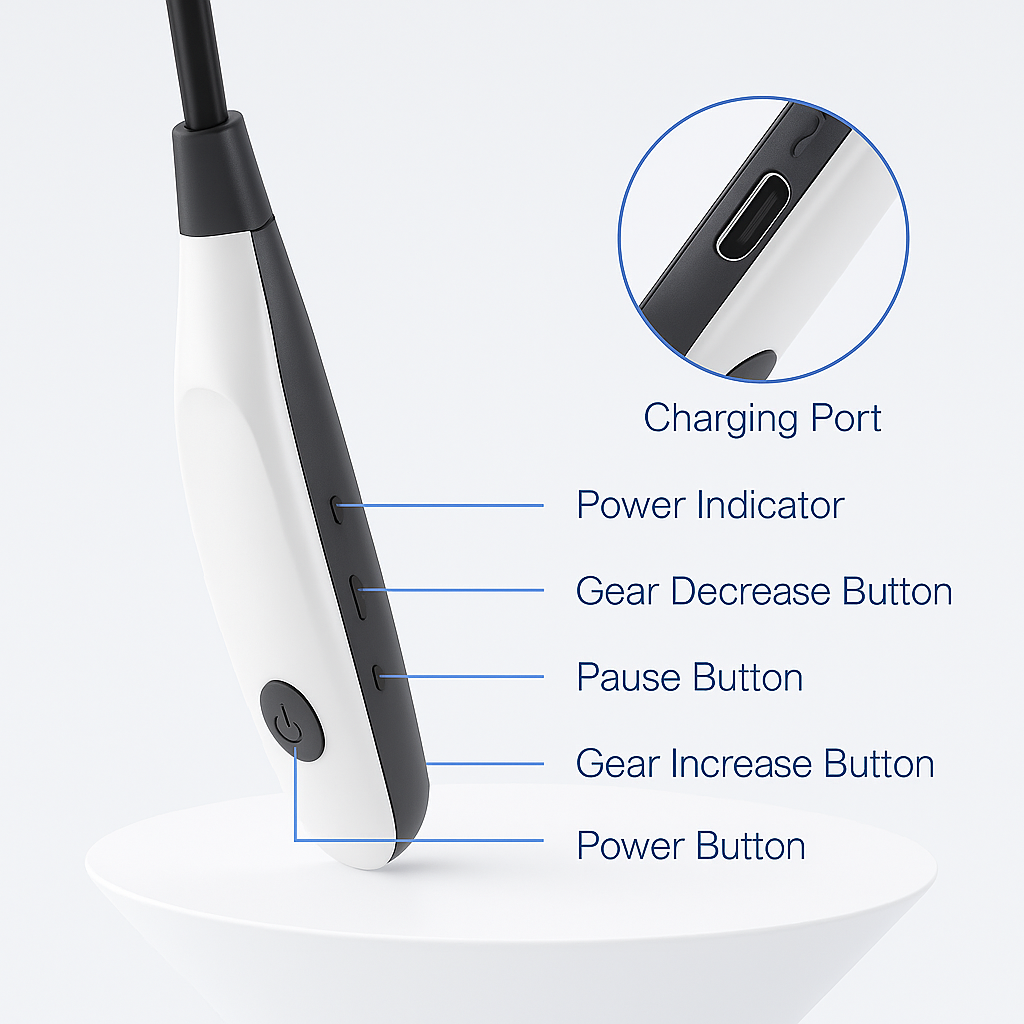 Healvia™ Red Light Therapy Earbuds for Hearing Loss Support