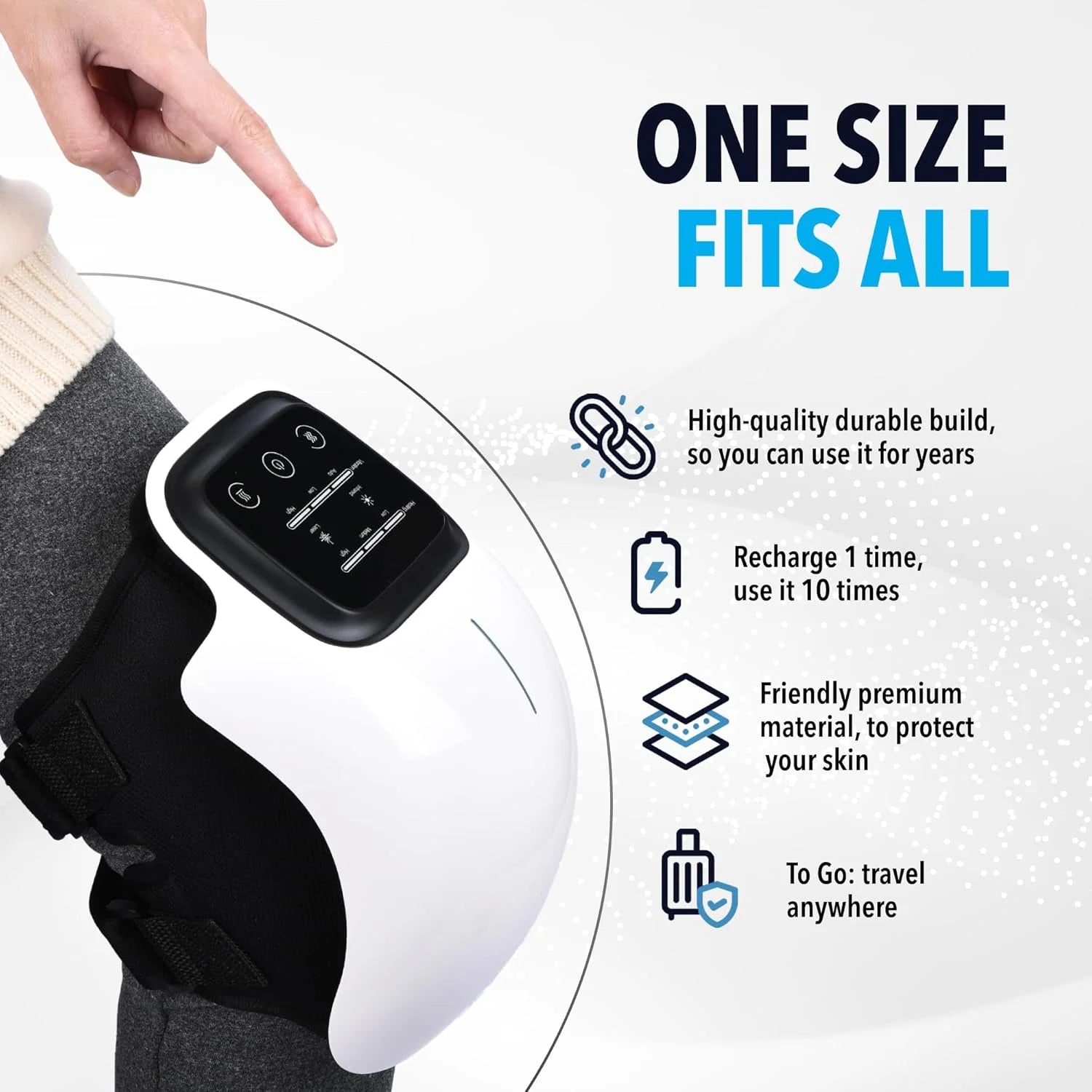 Healvia™ Knee Pain Relief Massager for Arthritis & Joint Pain